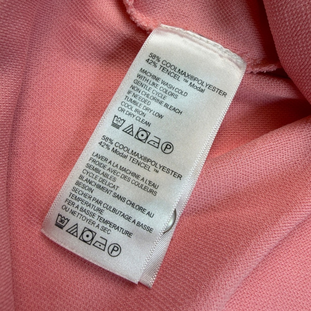 Tommy Bahama Polo Shirt Mens XL Pink IslandZone Short Sleeve ST225157 Men Good - Picture 6 of 9